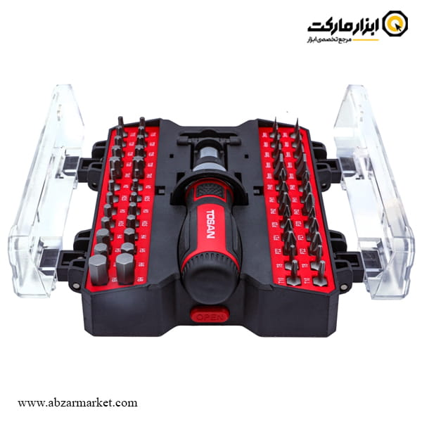 ست سر پیچ گوشتی توسن جغجغه ای 53 عددی مدل T4810K