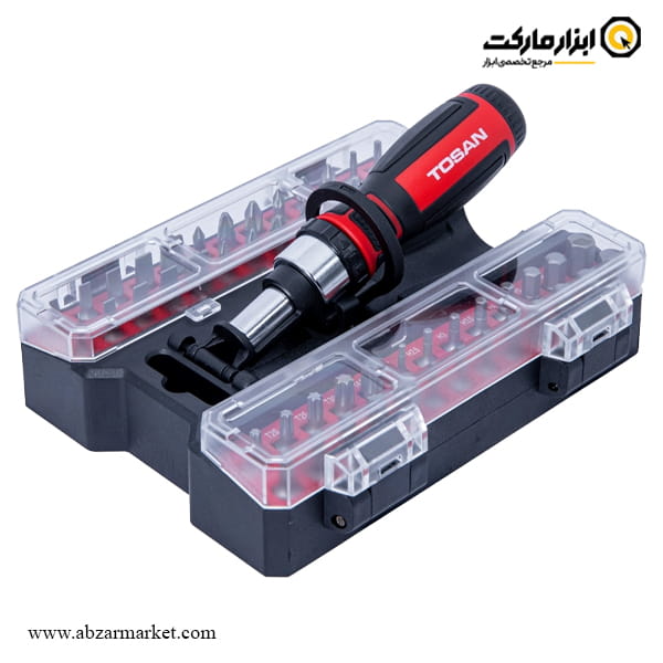 ست سر پیچ گوشتی توسن جغجغه ای 53 عددی مدل T4810K