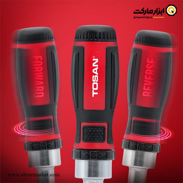 ست سر پیچ گوشتی توسن جغجغه ای 53 عددی مدل T4810K