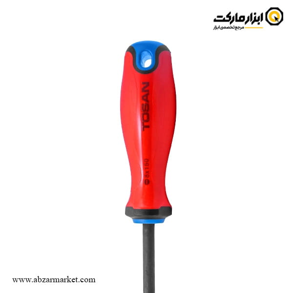 پیچ گوشتی دو سو توسن دسته TPR نوک الماسه سری Brusk پیچ گوشتی دو سو توسن دسته TPR نوک الماسه سری Brusk